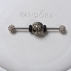 Pandora Vintage Stirling Silver Autumn Bliss Charm (2 Listed Separately).